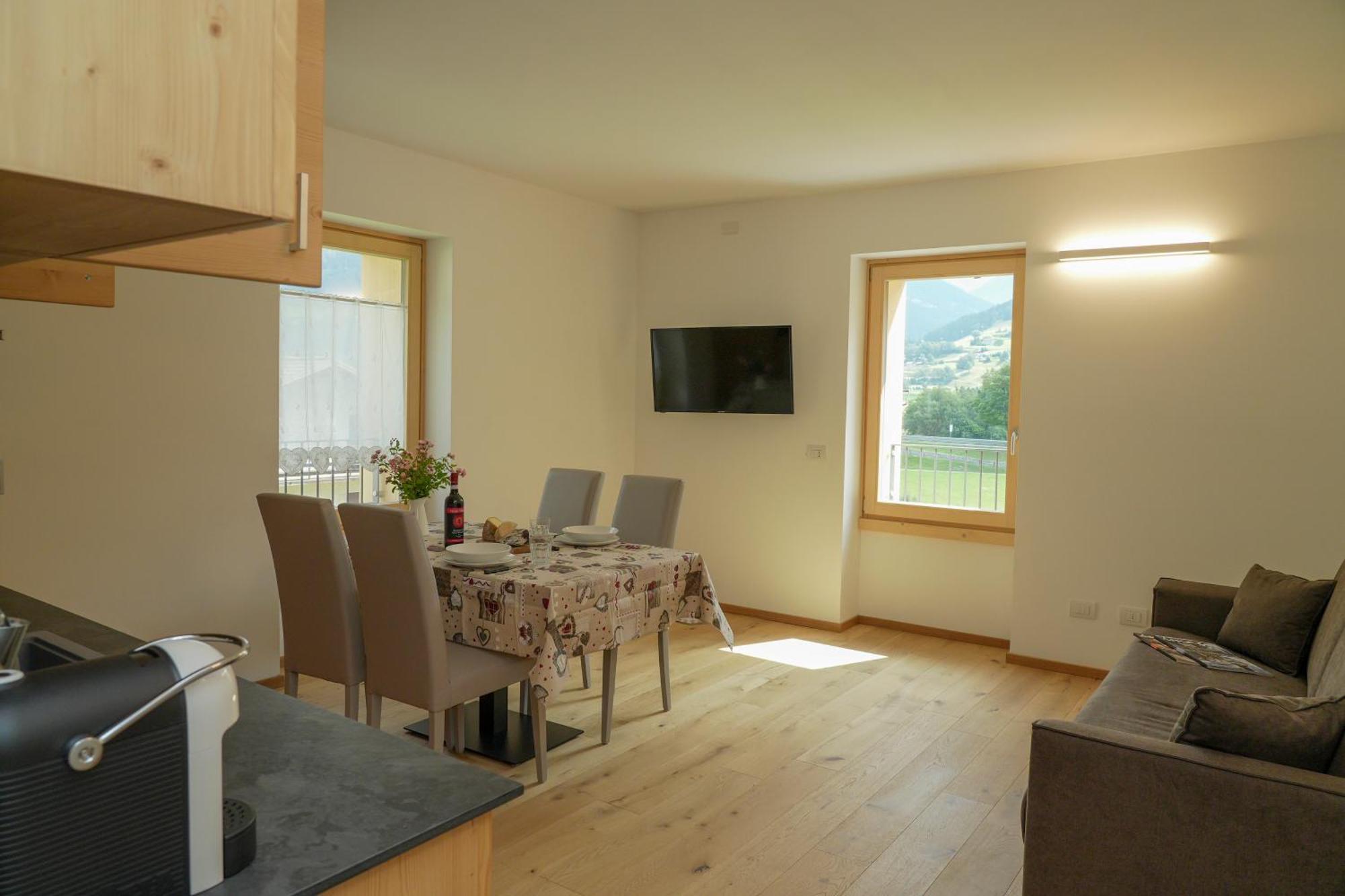 Alpinebike Apartment Santa Lucia  Ngoại thất bức ảnh